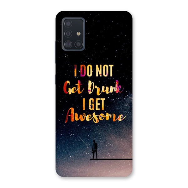 Get Awesome Back Case for Galaxy A51