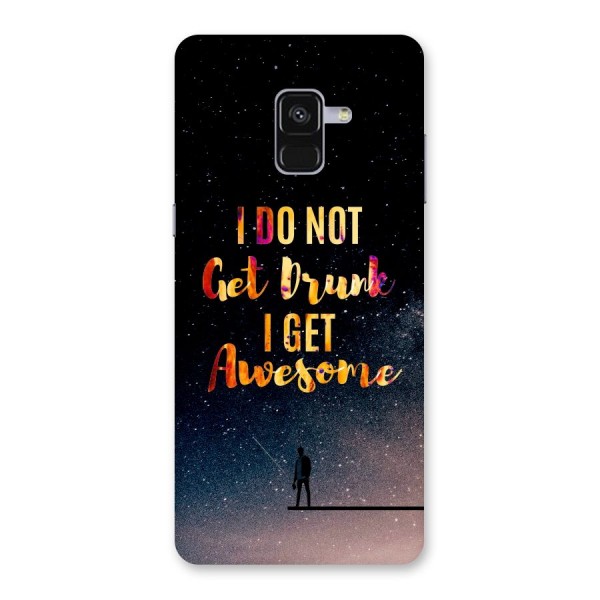 Get Awesome Back Case for Galaxy A8 Plus