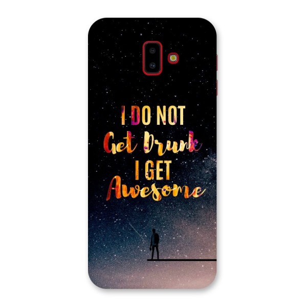 Get Awesome Back Case for Galaxy J6 Plus