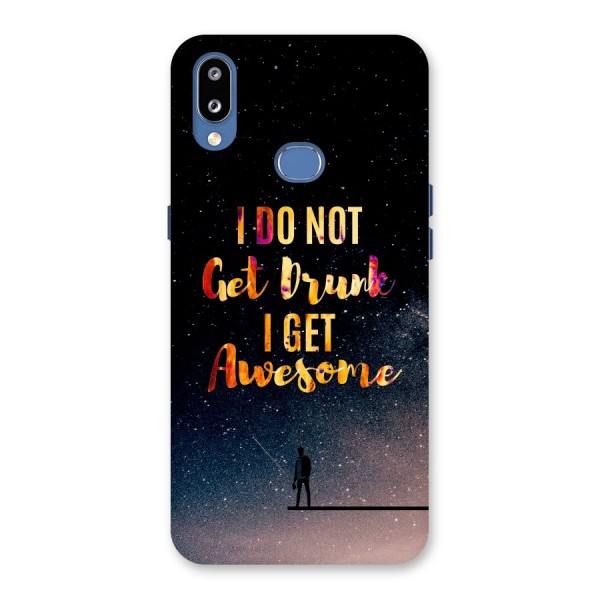 Get Awesome Back Case for Galaxy M01s