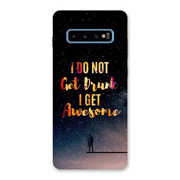 Get Awesome Back Case for Galaxy S10 Plus