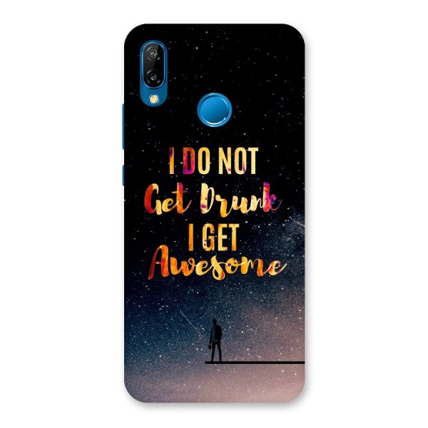 Get Awesome Back Case for Huawei P20 Lite