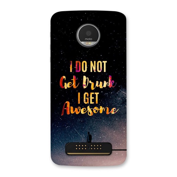 Get Awesome Back Case for Moto Z Play