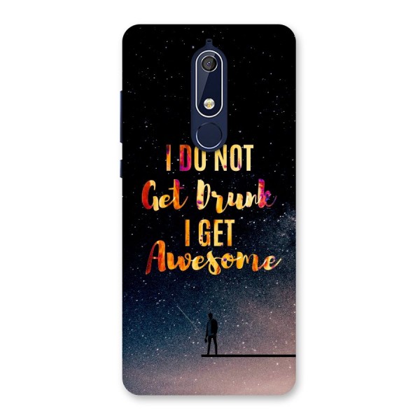 Get Awesome Back Case for Nokia 5.1