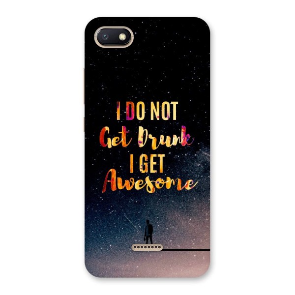 Get Awesome Back Case for Redmi 6A