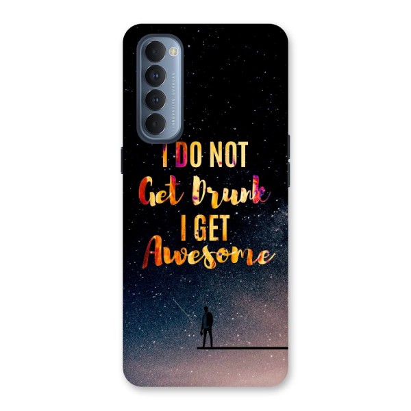 Get Awesome Back Case for Reno4 Pro