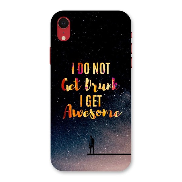 Get Awesome Back Case for iPhone XR