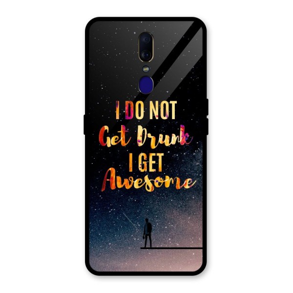 Get Awesome Glass Back Case for Oppo F11