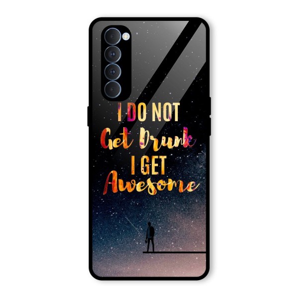 Get Awesome Glass Back Case for Oppo Reno4 Pro