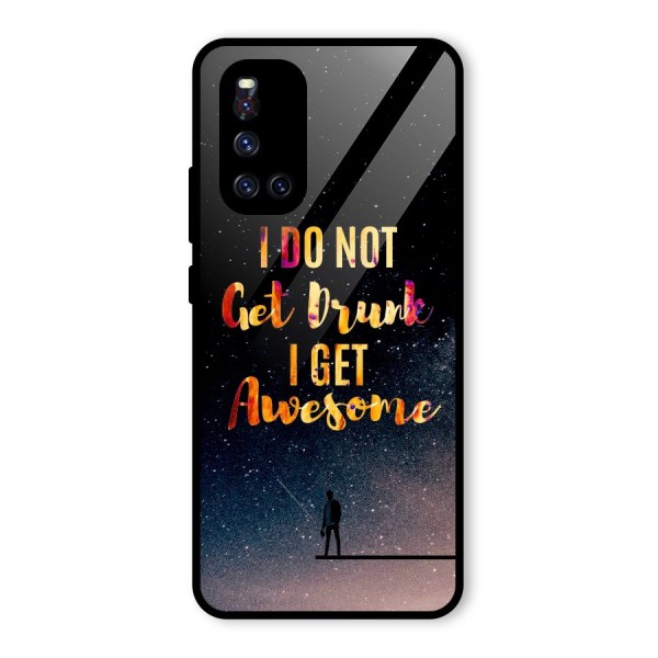 Get Awesome Glass Back Case for Vivo V19