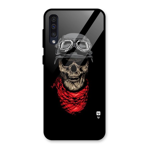 Ghost Swag Glass Back Case for Galaxy A50s