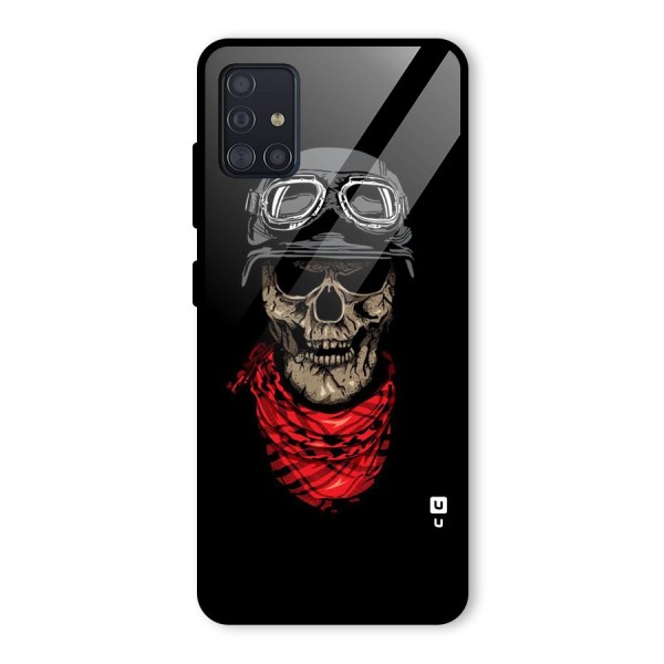 Ghost Swag Glass Back Case for Galaxy A51