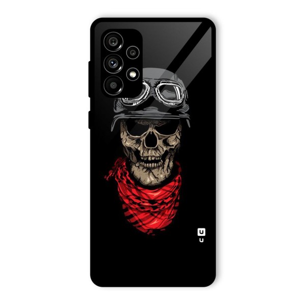 Ghost Swag Glass Back Case for Galaxy A73 5G