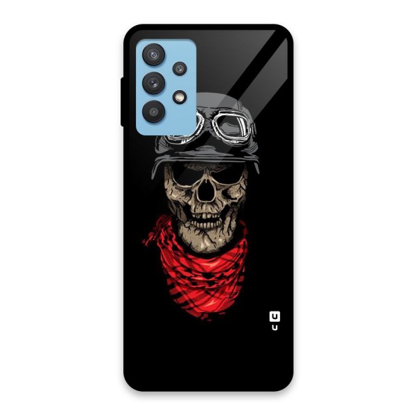 Ghost Swag Glass Back Case for Galaxy M32 5G