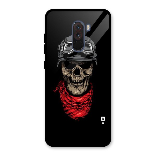 Ghost Swag Glass Back Case for Poco F1