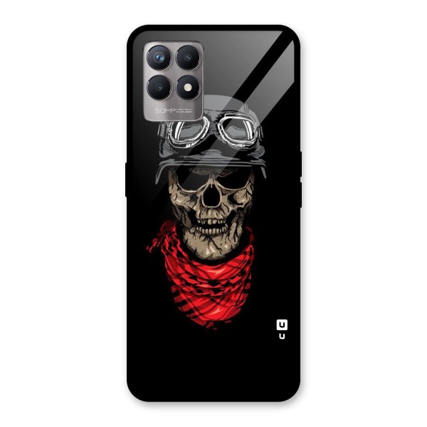 Ghost Swag Glass Back Case for Realme 8i