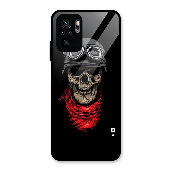 Ghost Swag Glass Back Case for Redmi Note 10