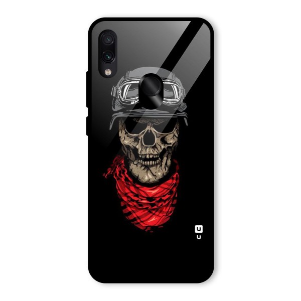 Ghost Swag Glass Back Case for Redmi Note 7