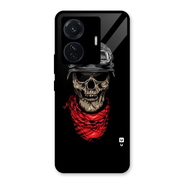 Ghost Swag Glass Back Case for Vivo T1 Pro