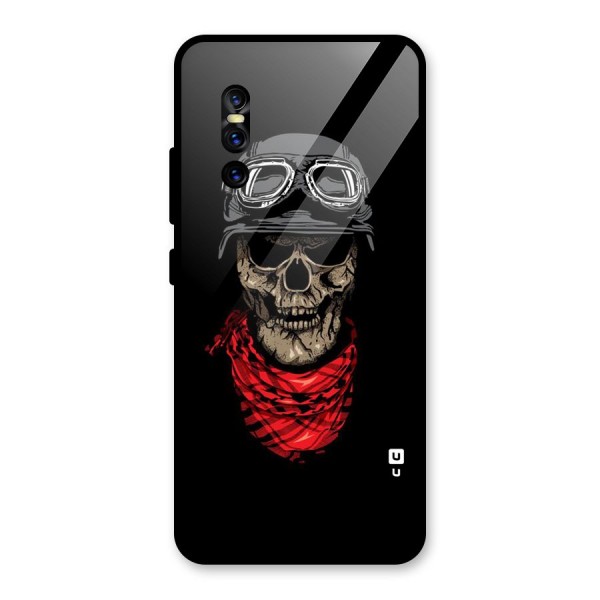 Ghost Swag Glass Back Case for Vivo V15 Pro