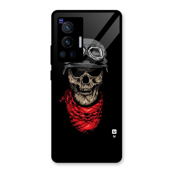 Ghost Swag Glass Back Case for Vivo X70 Pro