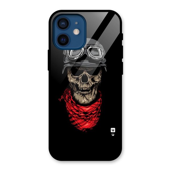 Ghost Swag Glass Back Case for iPhone 12 Mini