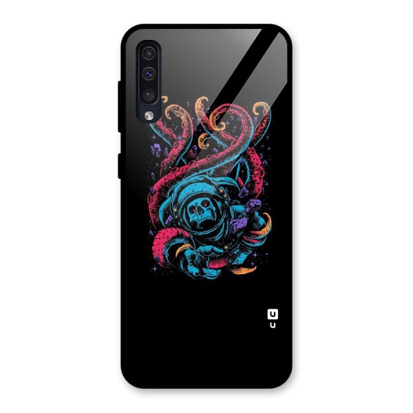 Ghost Tails Glass Back Case for Galaxy A50s