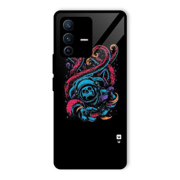 Ghost Tails Glass Back Case for Vivo V23 Pro