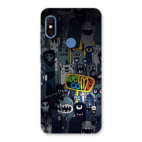 Ghost Welcome Back Case for Redmi Note 6 Pro