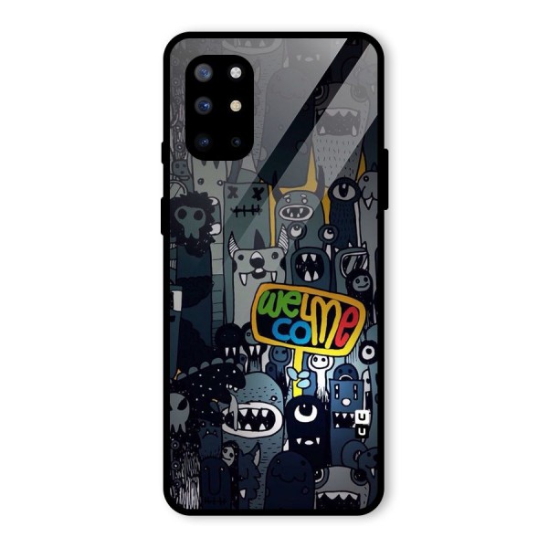 Ghost Welcome Glass Back Case for OnePlus 8T