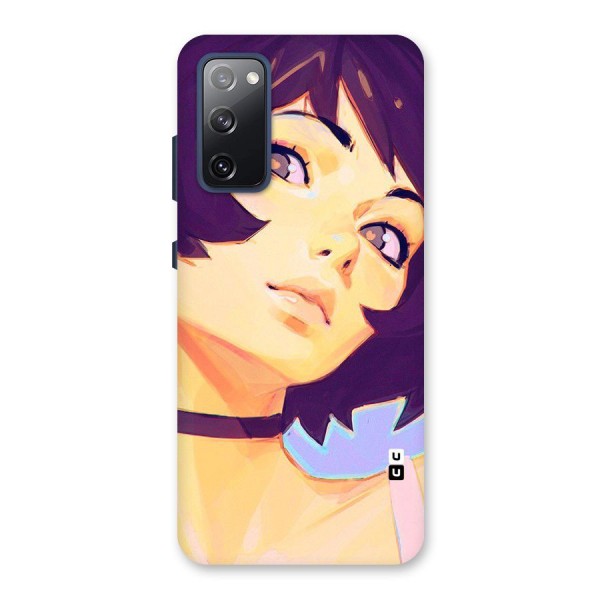 Girl Face Art Back Case for Galaxy S20 FE