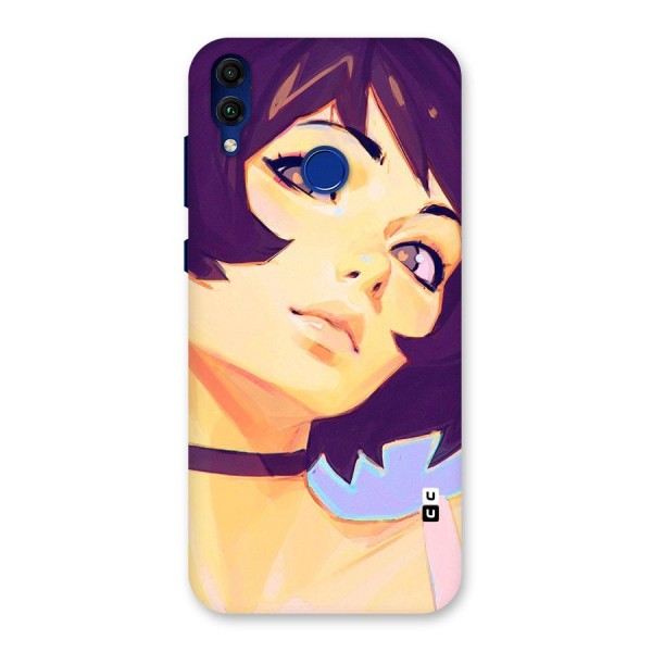 Girl Face Art Back Case for Honor 8C