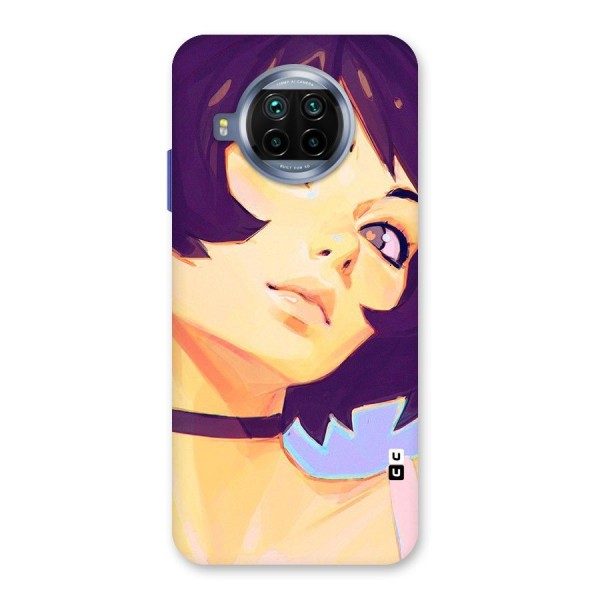 Girl Face Art Back Case for Mi 10i