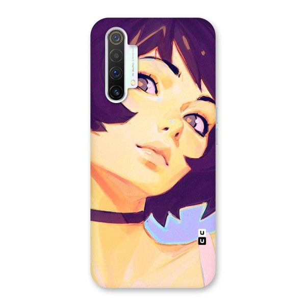 Girl Face Art Back Case for Realme X3