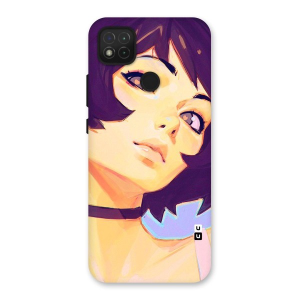 Girl Face Art Back Case for Redmi 9C