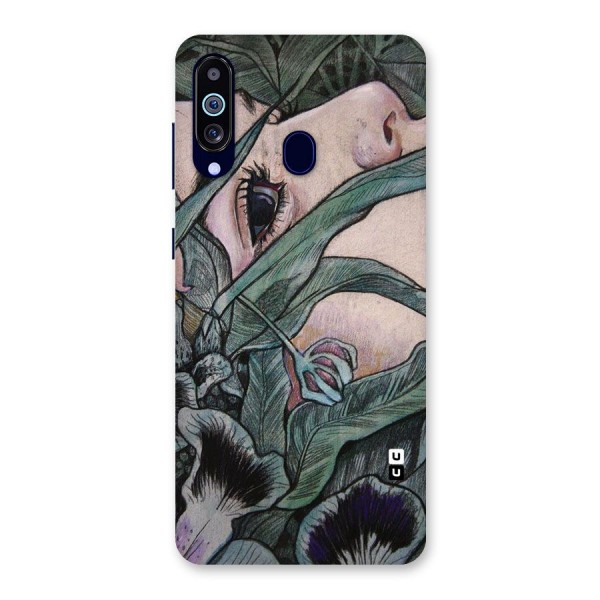 Girl Grass Art Back Case for Galaxy A60