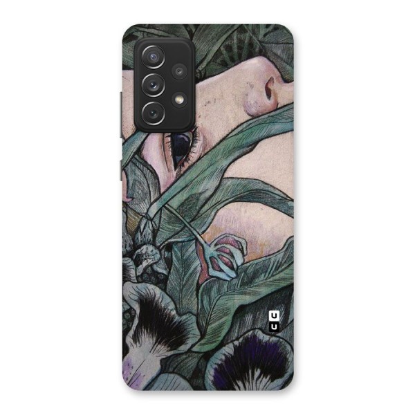 Girl Grass Art Back Case for Galaxy A72