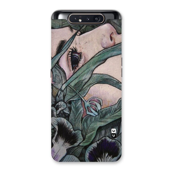 Girl Grass Art Back Case for Galaxy A80