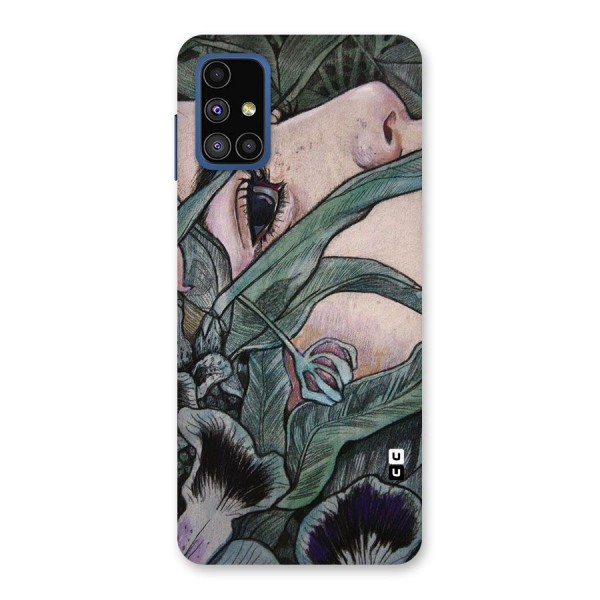 Girl Grass Art Back Case for Galaxy M51