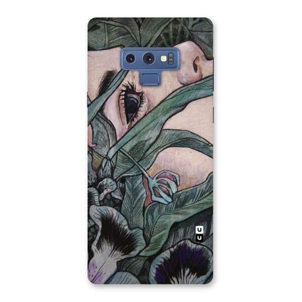 Girl Grass Art Back Case for Galaxy Note 9