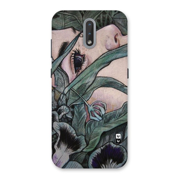 Girl Grass Art Back Case for Nokia 2.3