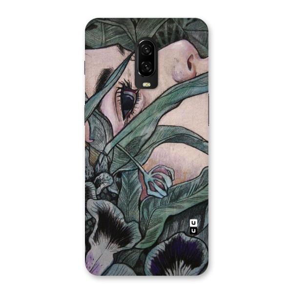 Girl Grass Art Back Case for OnePlus 6T