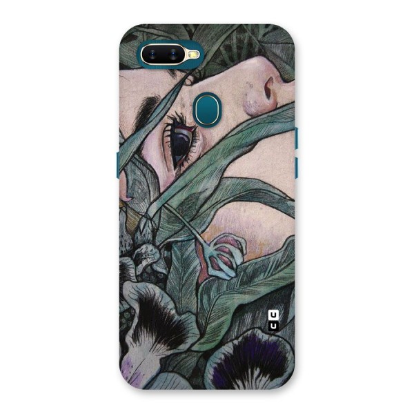 Girl Grass Art Back Case for Oppo A12