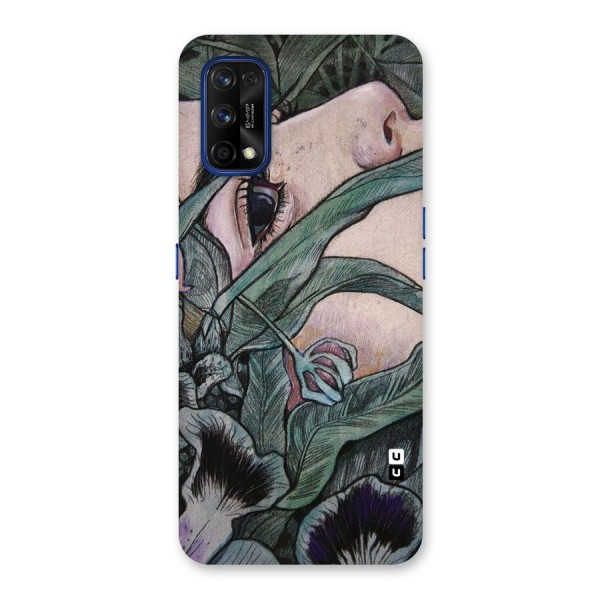 Girl Grass Art Back Case for Realme 7 Pro