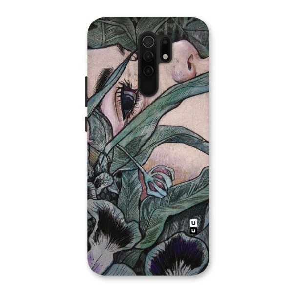 Girl Grass Art Back Case for Redmi 9 Prime