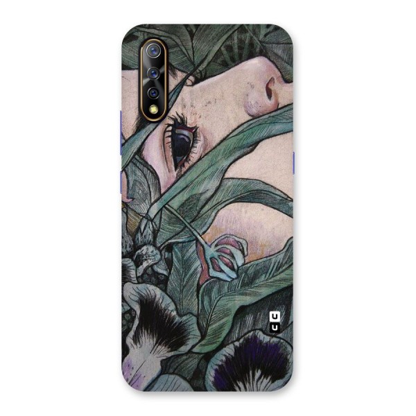 Girl Grass Art Back Case for Vivo S1