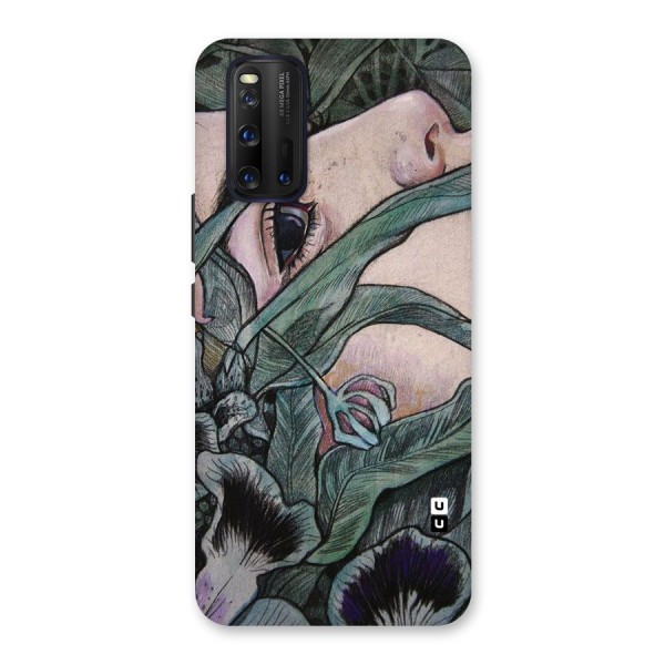 Girl Grass Art Back Case for Vivo iQOO 3