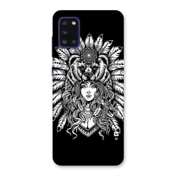 Girl Pattern Art Back Case for Galaxy A31