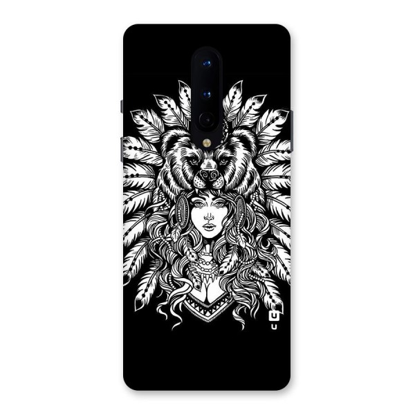 Girl Pattern Art Back Case for OnePlus 8