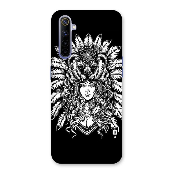 Girl Pattern Art Back Case for Realme 6i